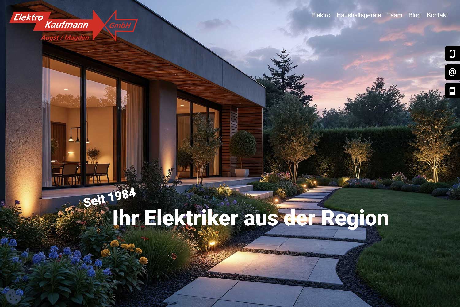Website Elektro Kaufmann GmbH